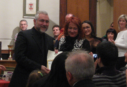 Andrea Saviano premio Arcobaleno della vita 2009